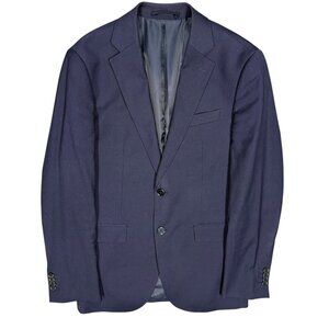 Dan John Super Garebi Blazer Sport Coat Slim Fit Navy Blue 36R